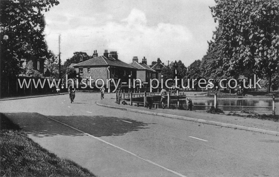 The Pond and Common, Shenfield, Essex. c.1940's